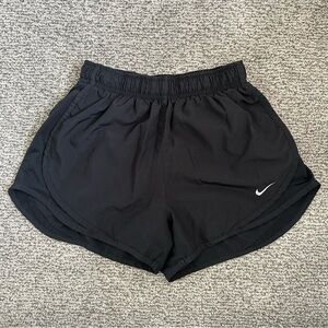 Nike Black Dri-Fit Athletic Shorts with Lightweight Elastic Waist